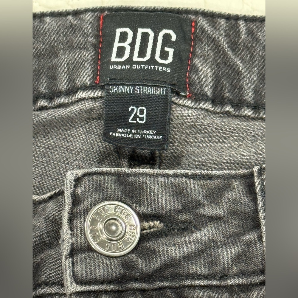BDG Urban Outfitters Womens High-Rise Skinny Straight Leg Jeans Size 29 - Picture 9 of 10